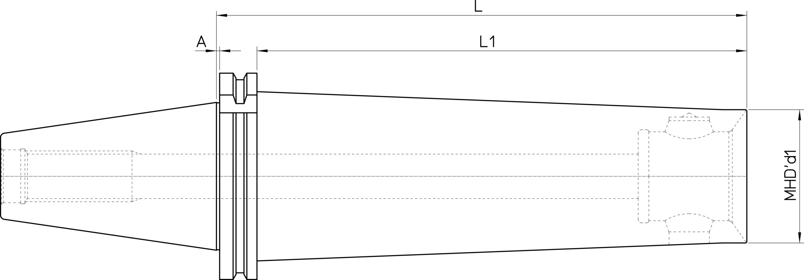 DIN69871-AD50 FC MHD’63.250