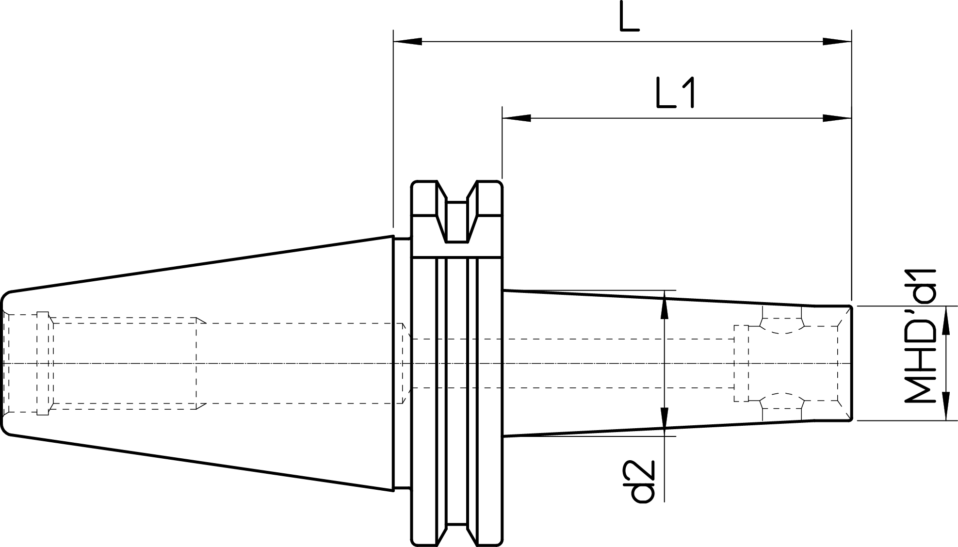 DIN69871-AD40 MHD’20.80
