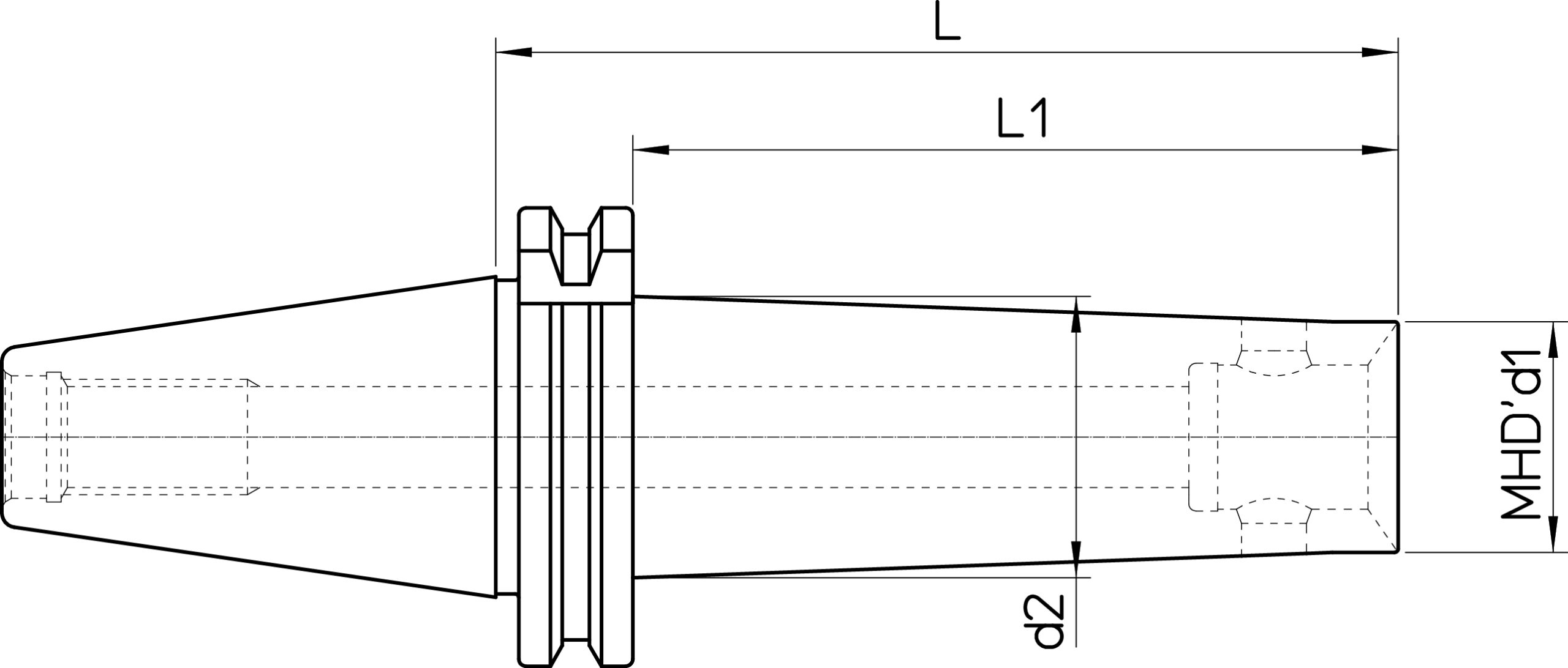 DIN69871-AD40 MHD’32.125