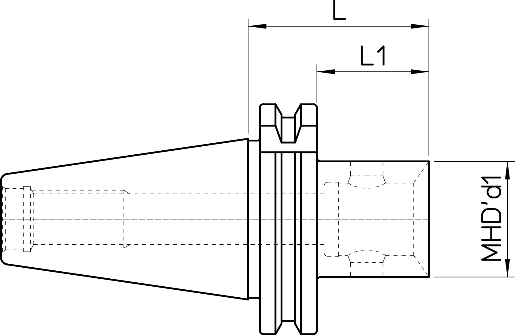 DIN69871-AD40 MHD’32.50