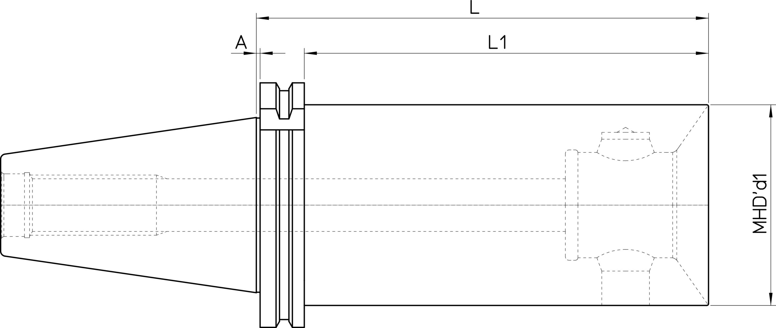 DIN69871-AD50 FC MHD’80.180