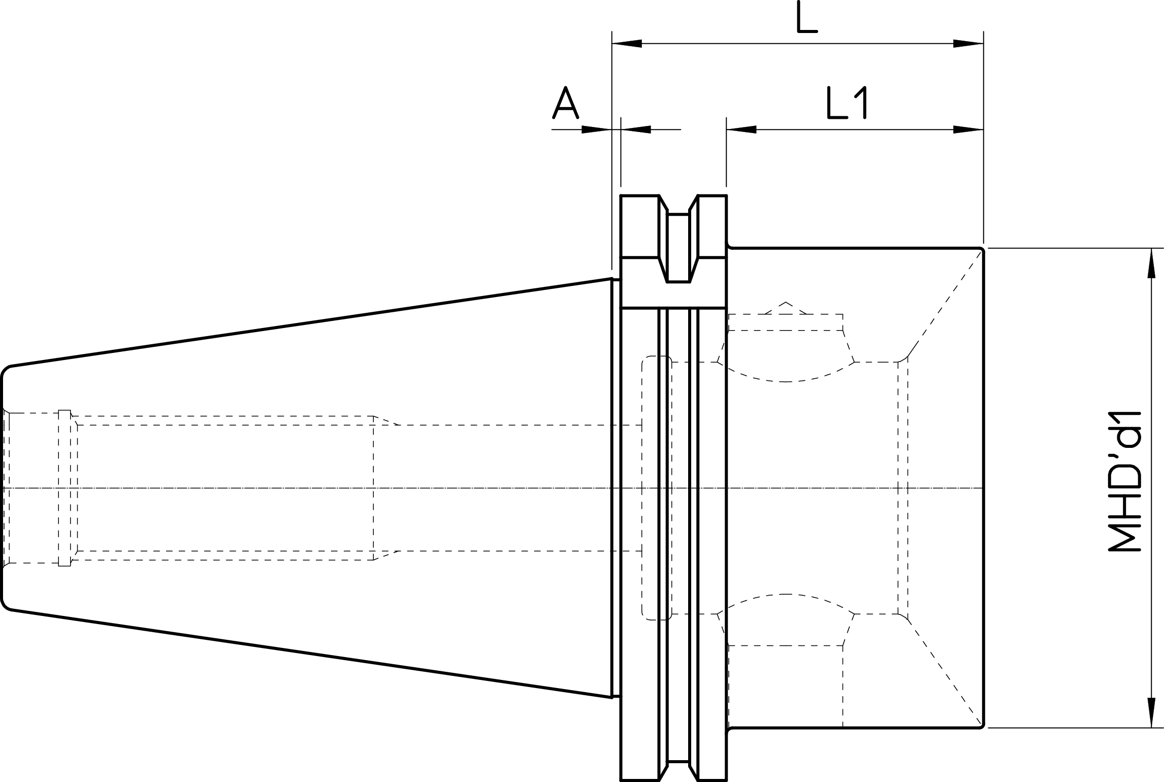 DIN69871-AD50 FC MHD’80.62