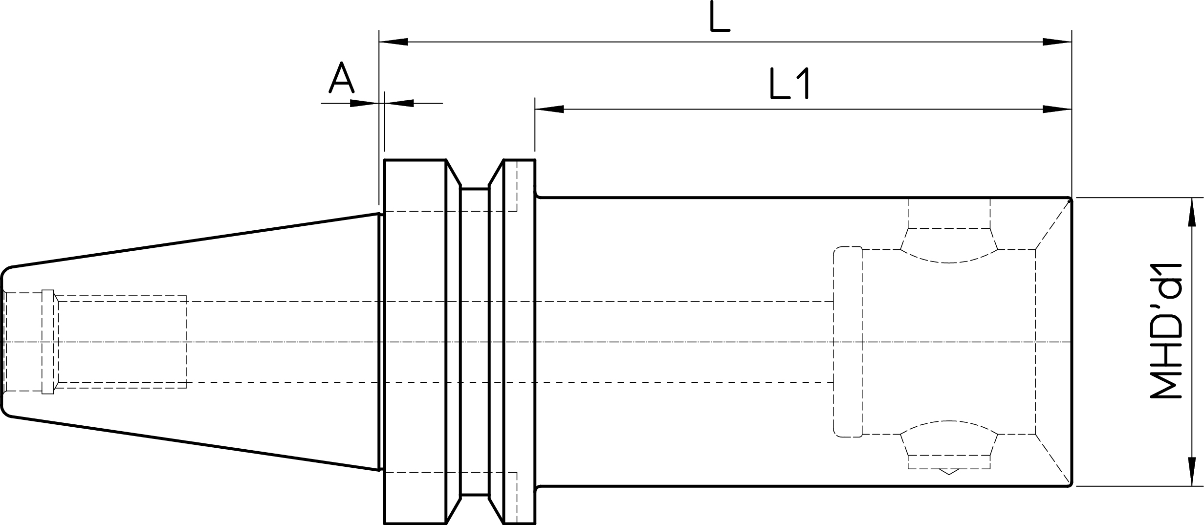 MAS403 BT40-AD FC MHD’50.120