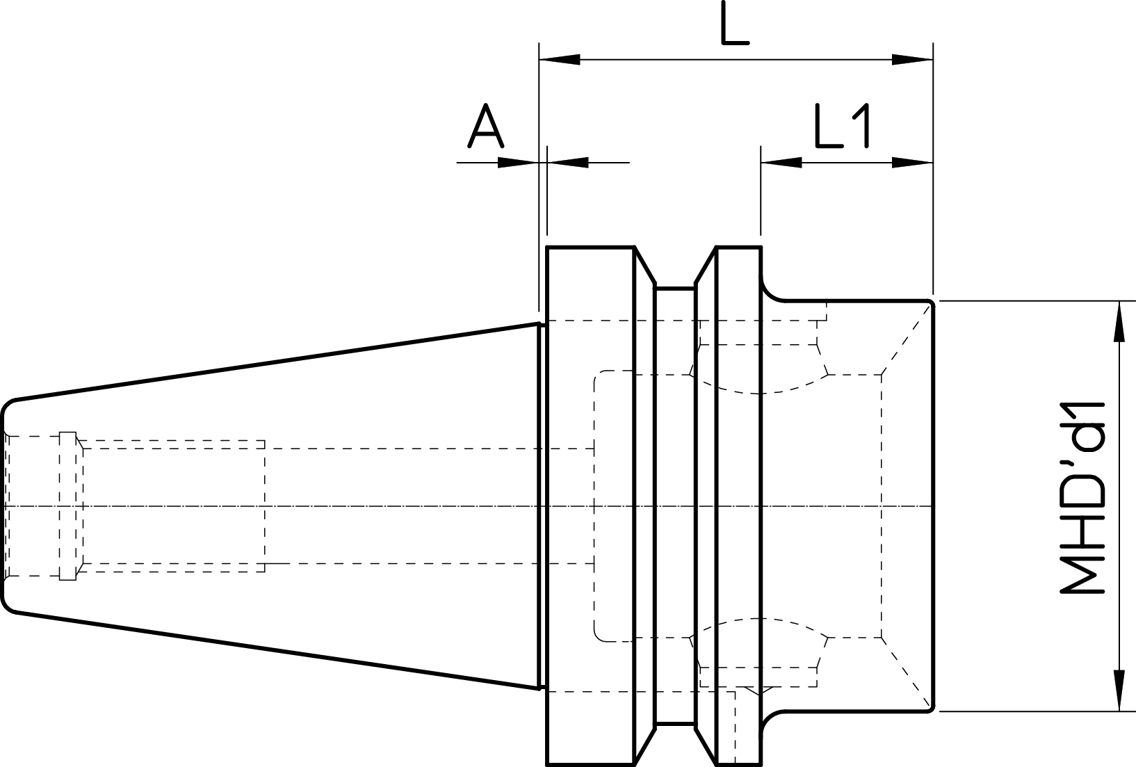 MAS403 BT40-AD FC MHD’50.48